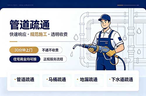 广元管道疏通