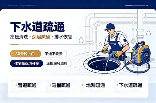 广元下水道疏通
