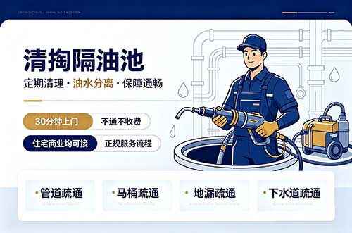 广元清掏隔油池